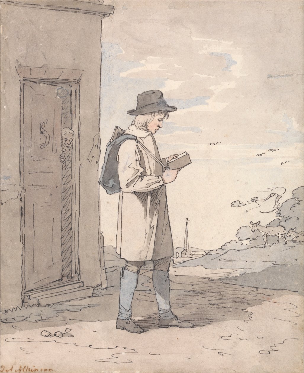 Going to School by John Augustus Atkinson