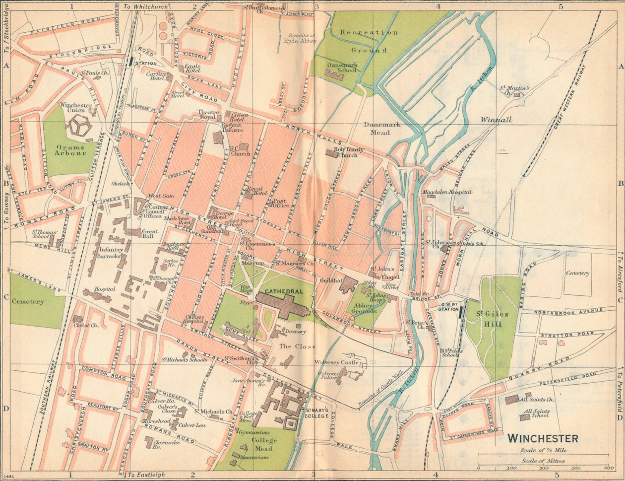 Winchester, 20th Century by John Bartholomew