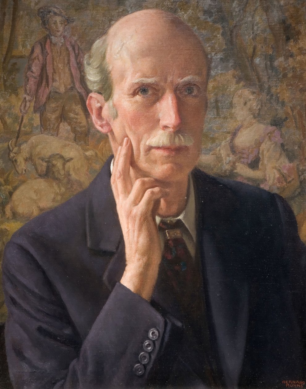 Self Portrait, 1942 by John Bernard Munns