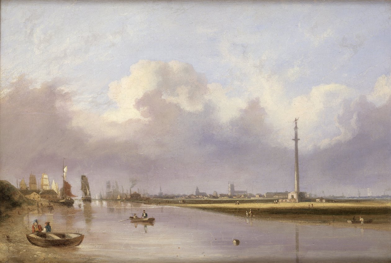 View of Yarmouth by John Berney Crome