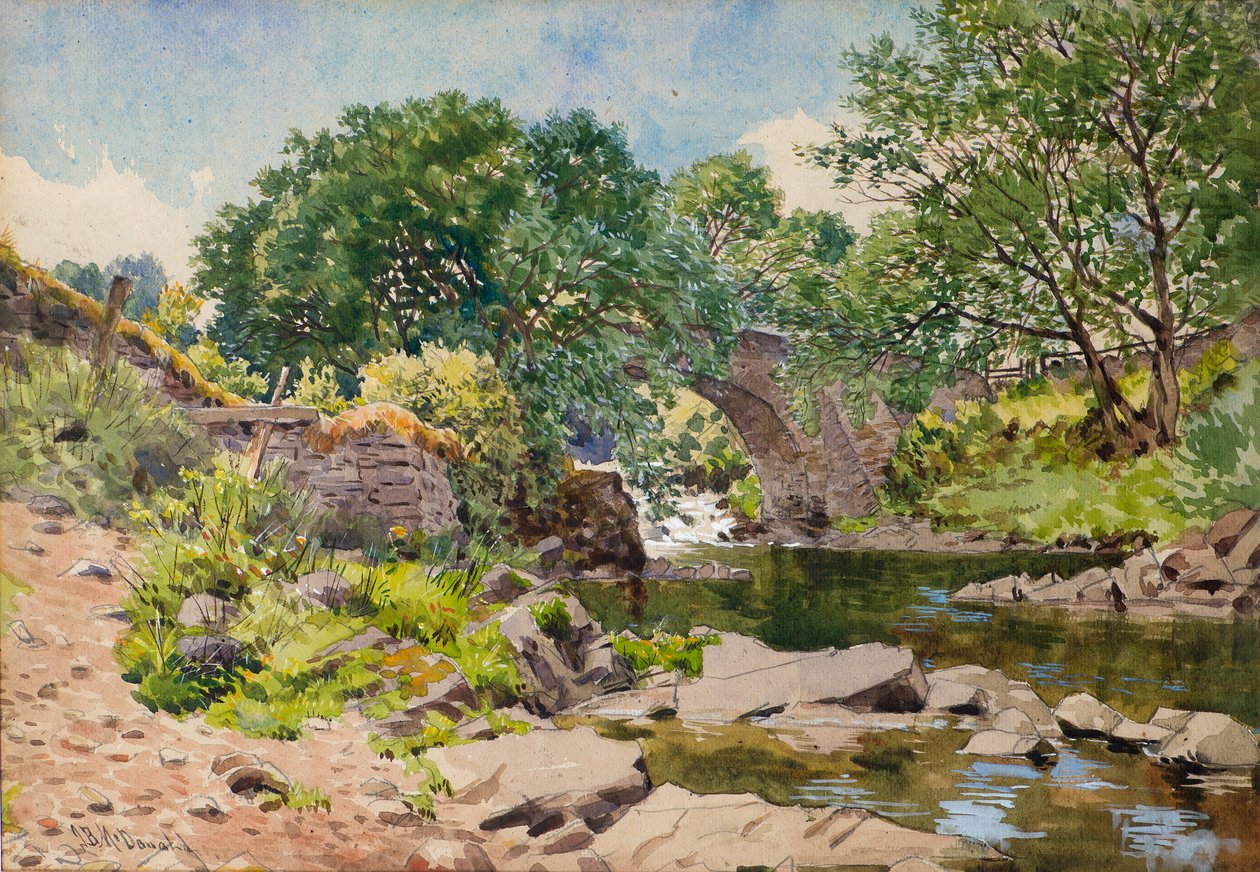 Bridge of Strathyre by John Blake MacDonald