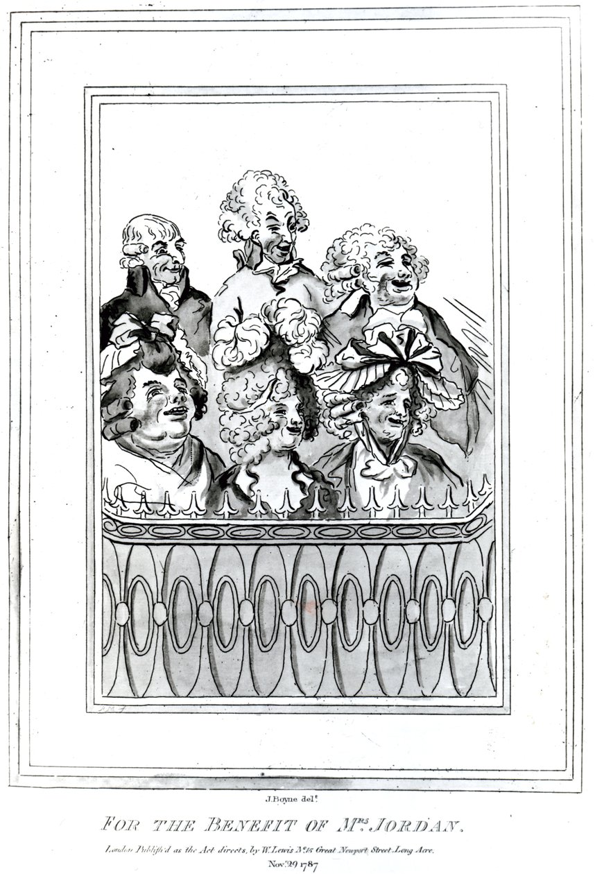 For the Benefit of Mrs Jordan by John Boyne