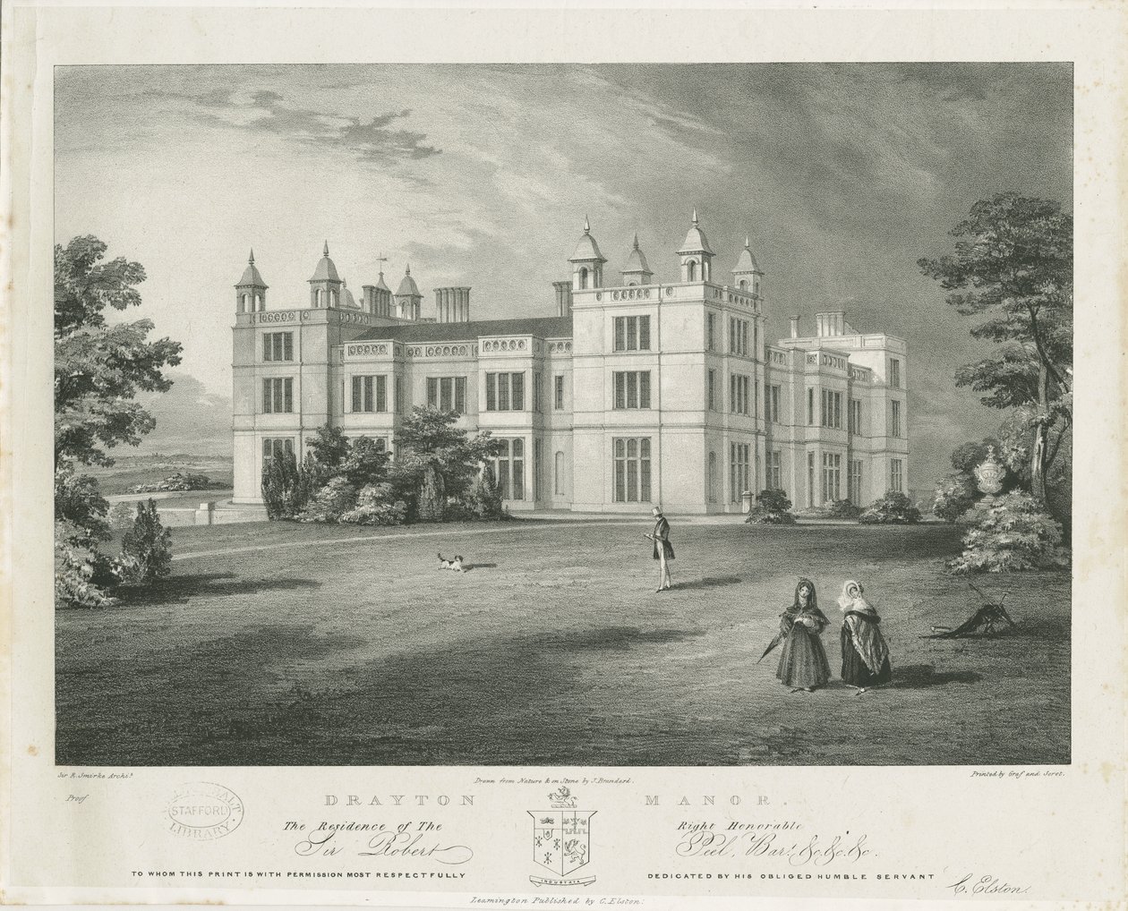Drayton Bassett - Drayton Manor by John Brandard
