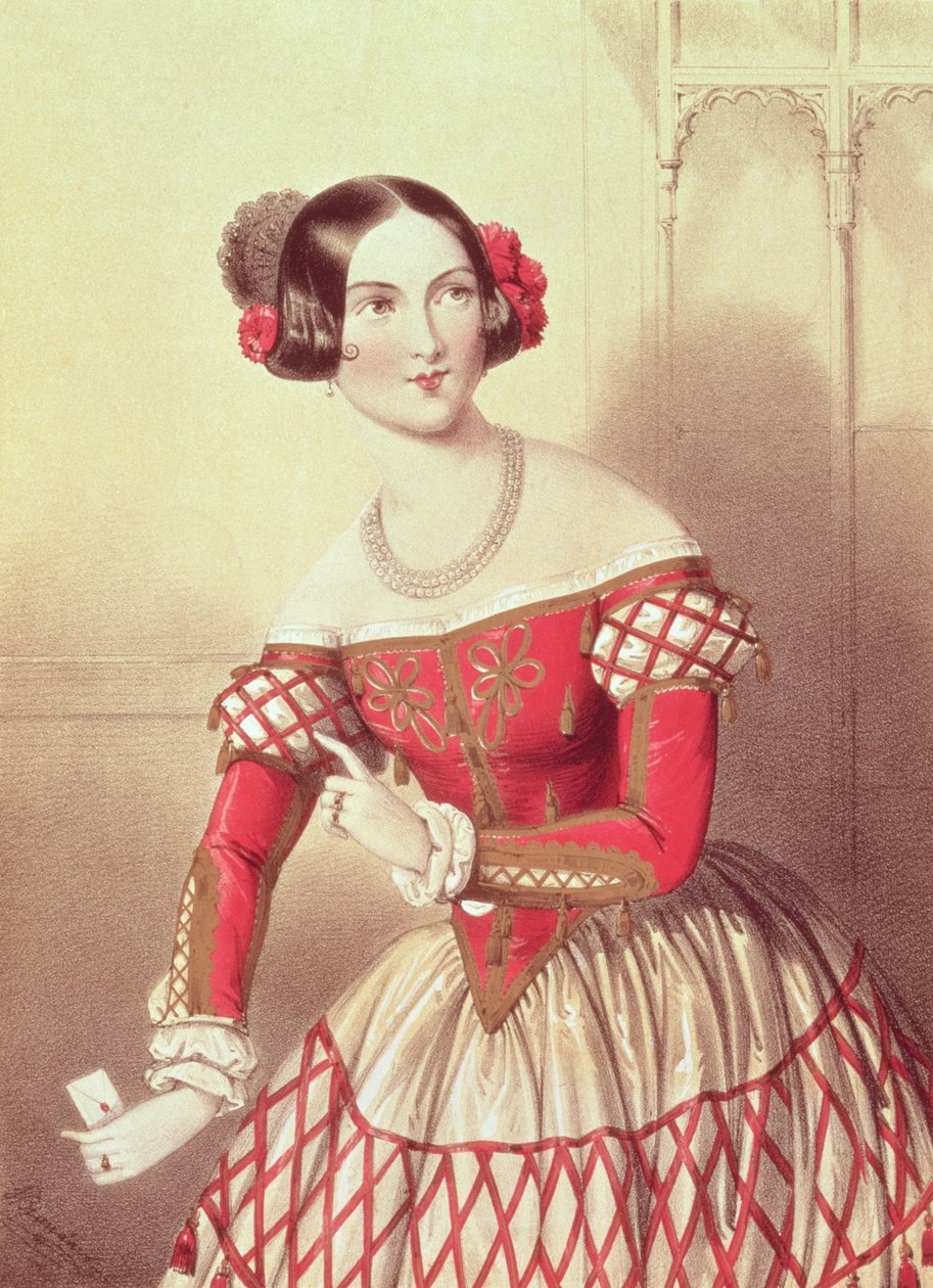 Madame Sontag as Rosina in 