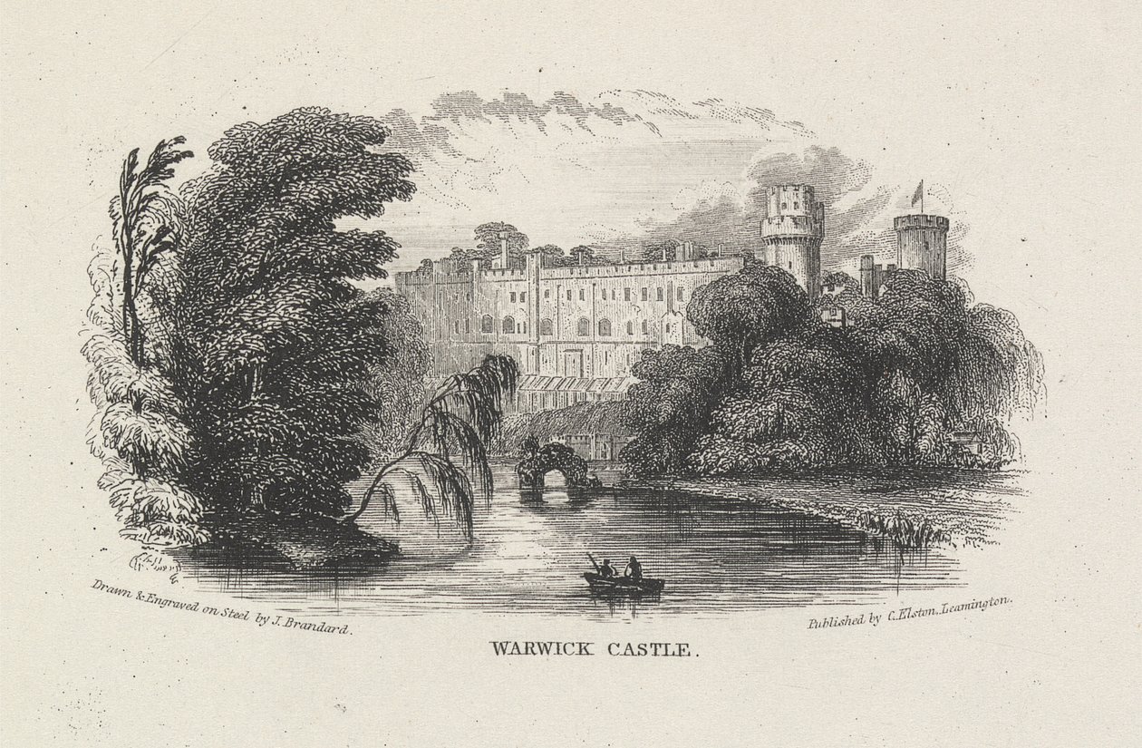 Warwick Castle by John Brandard