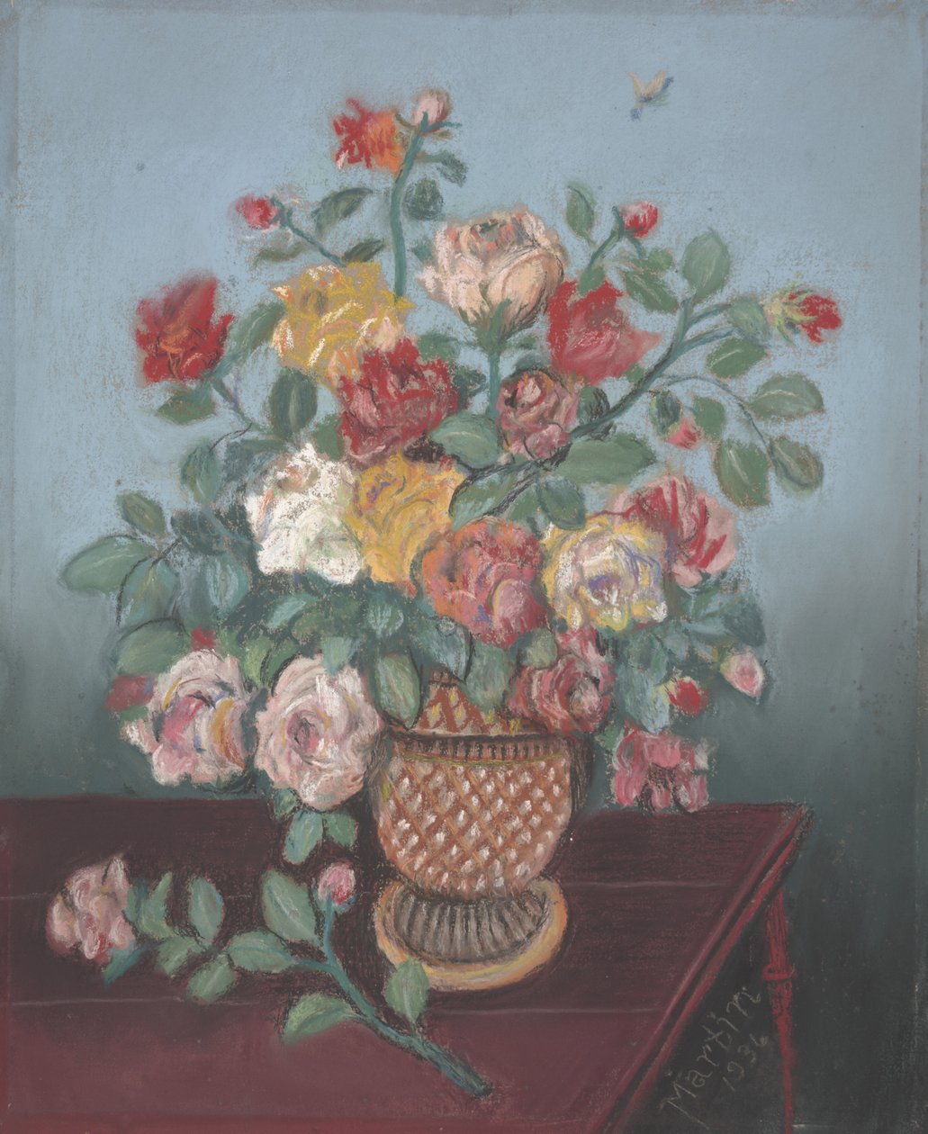 Still Life with Roses by John Breckinridge Martin