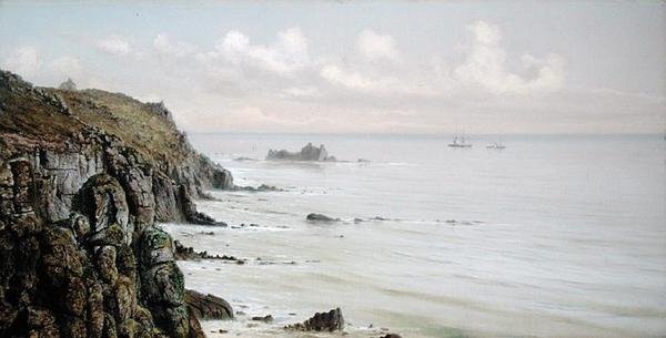A Rocky Coastline by John Brett