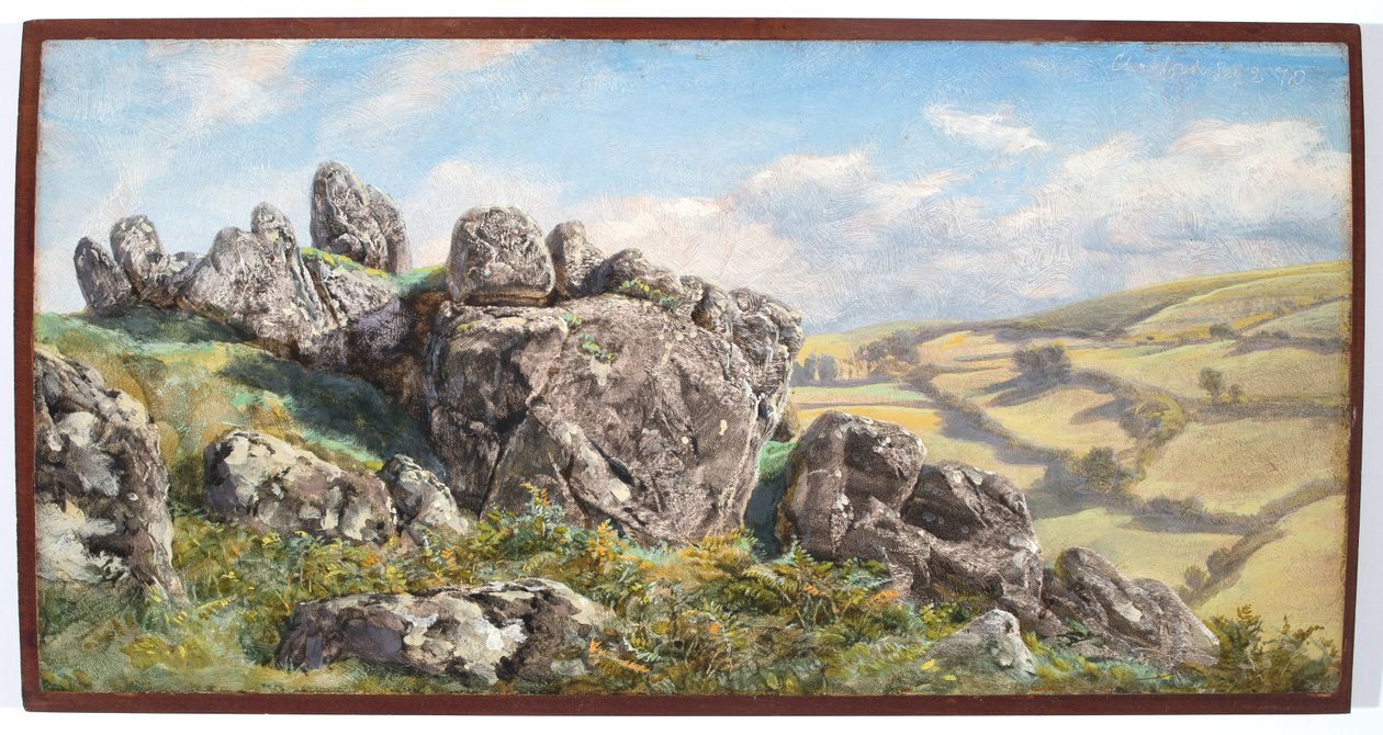 Chagford (A Moorland Scene) by John Brett
