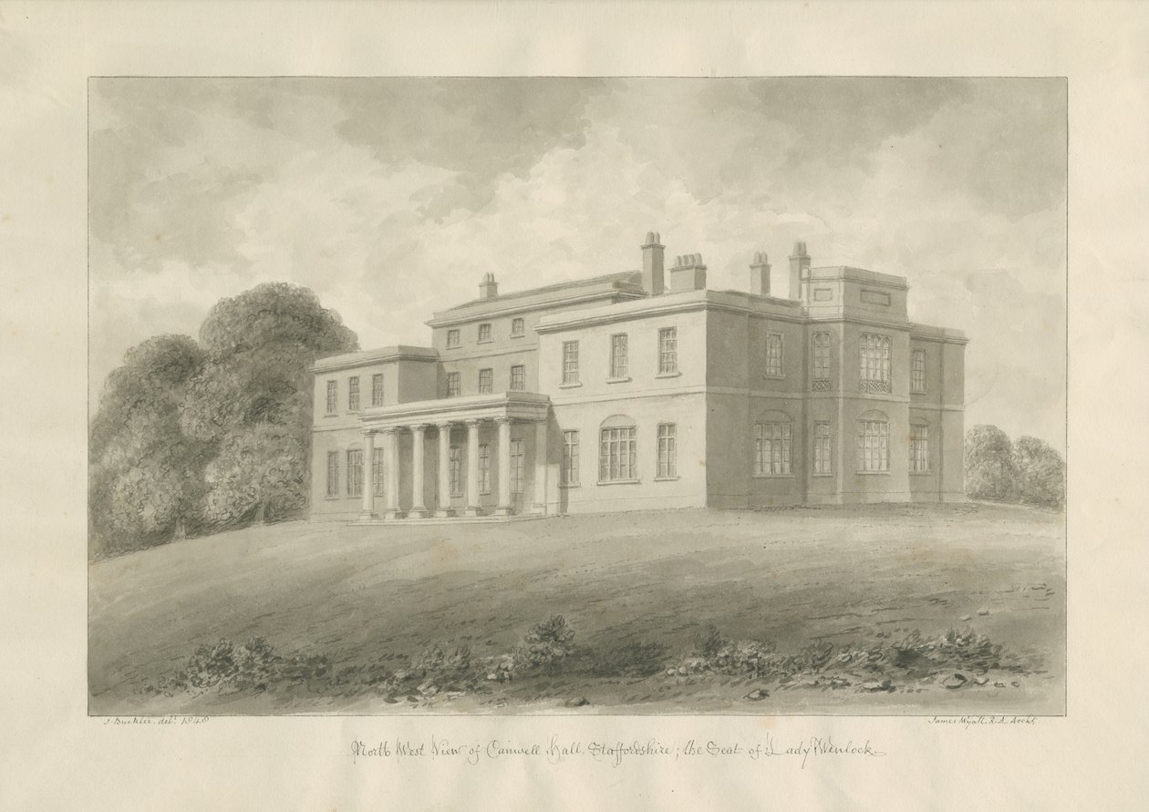 Canwell Hall by John Buckler