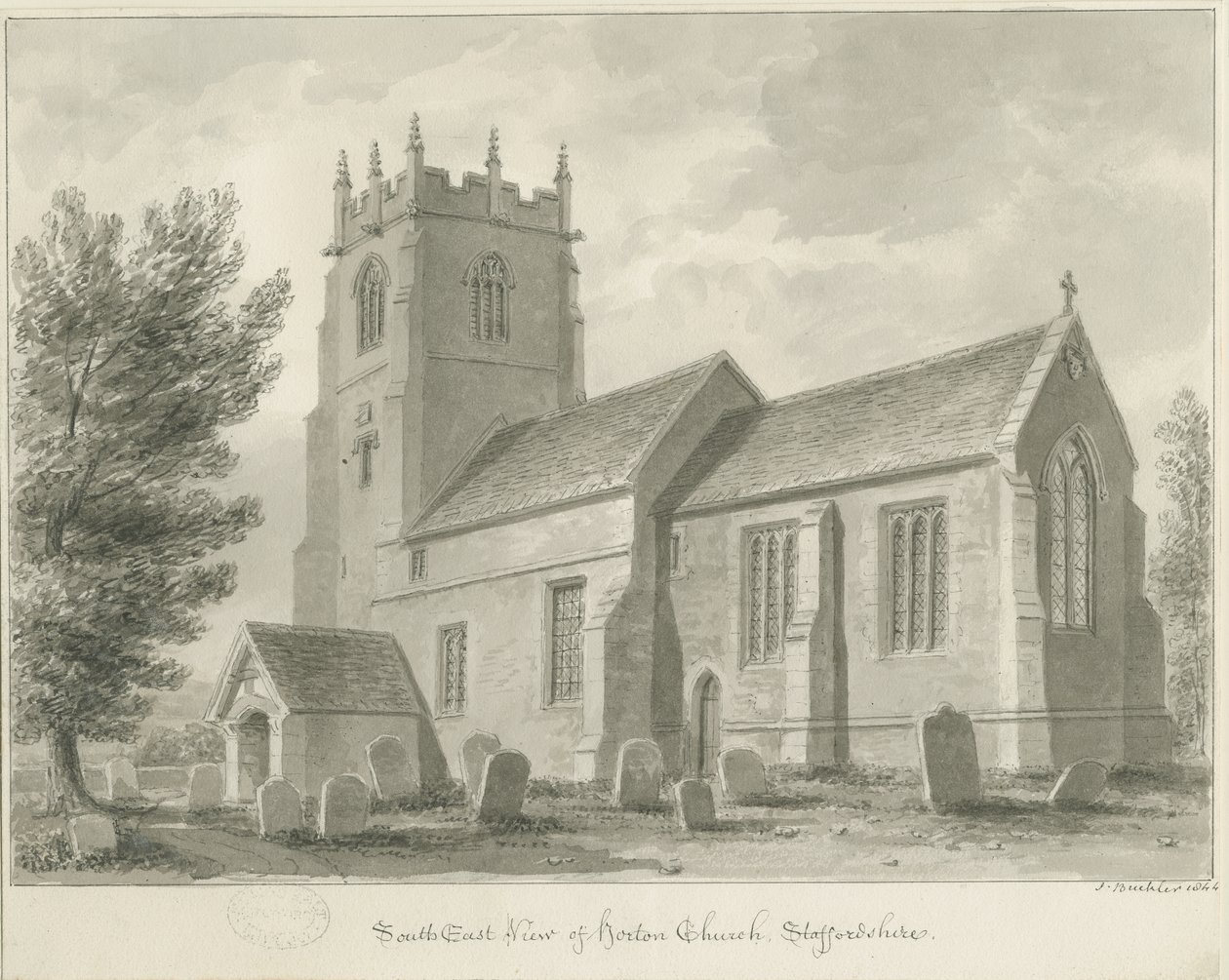 Horton Church by John Buckler