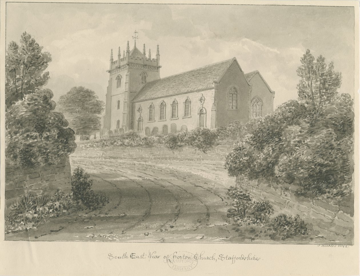 Horton Church by John Buckler