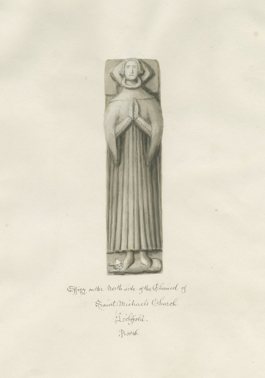 Effigy in Chancel of St. Michael