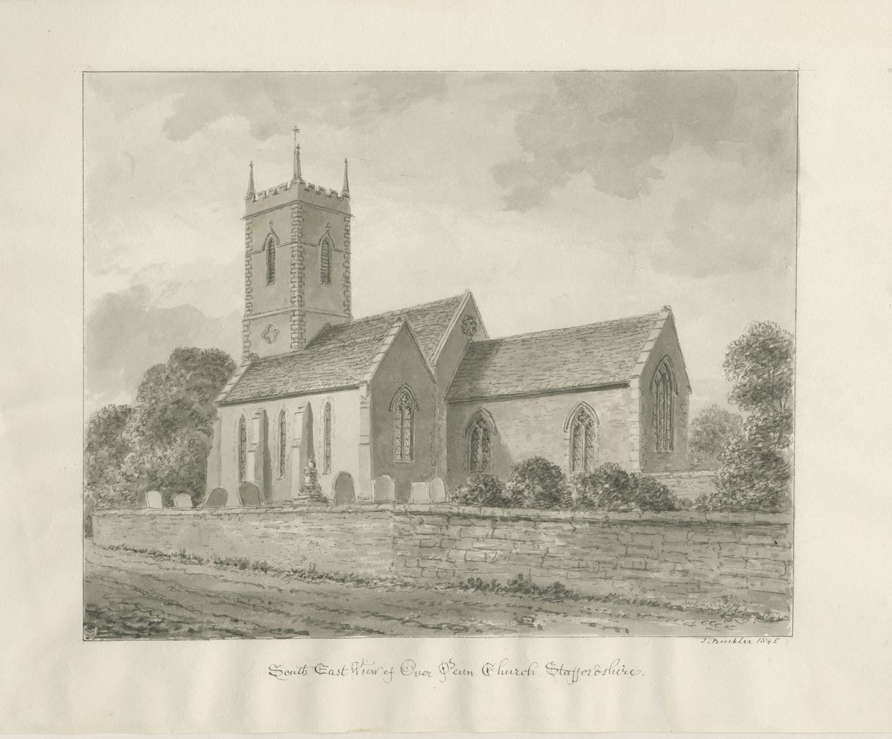 Penn Church by John Buckler