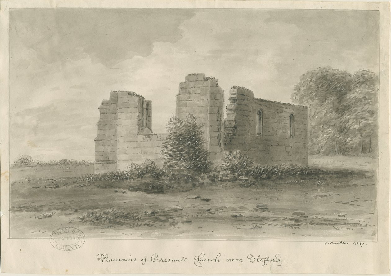 Stafford - Creswell Chapel by John Buckler