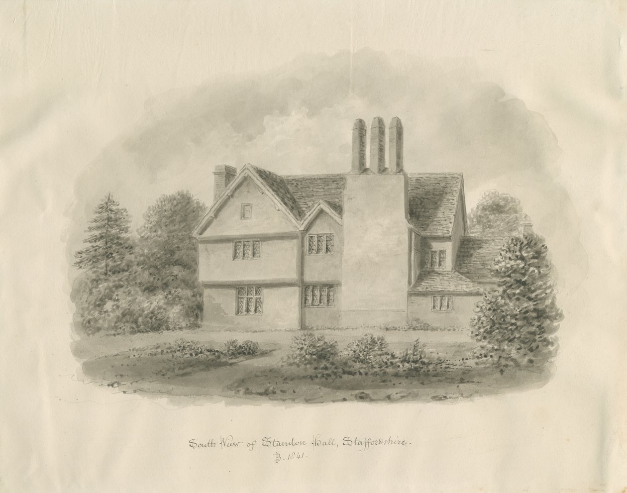 Standon Hall by John Buckler