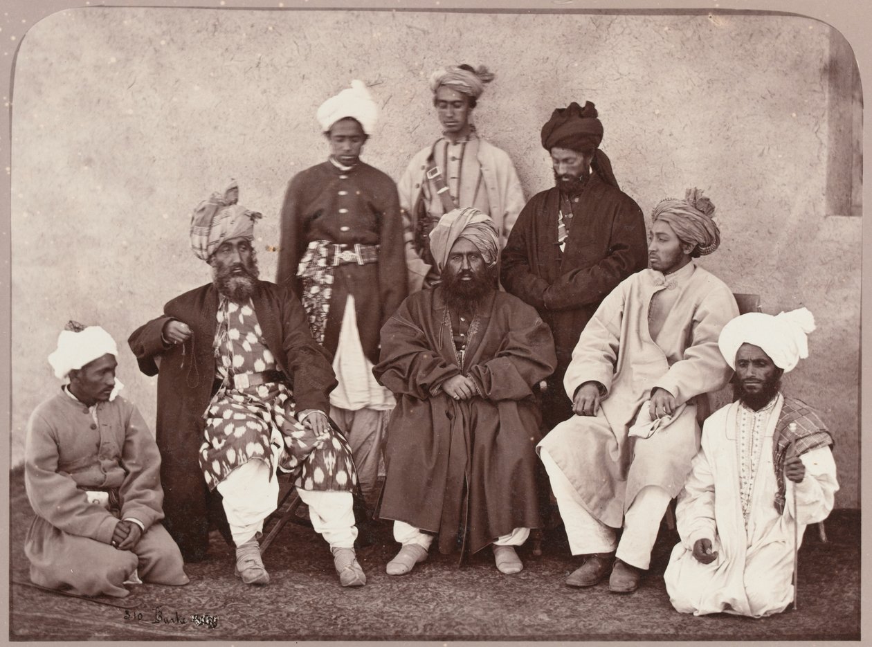 Mohamed Zahir Khan and Aslam Khan, 1879 by John Burke