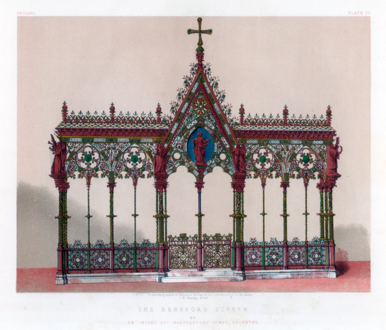 The Hereford Screen, 19th Century by John Burley Waring