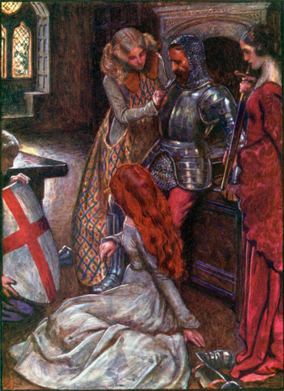 Christian Armed by John Byam Liston Shaw