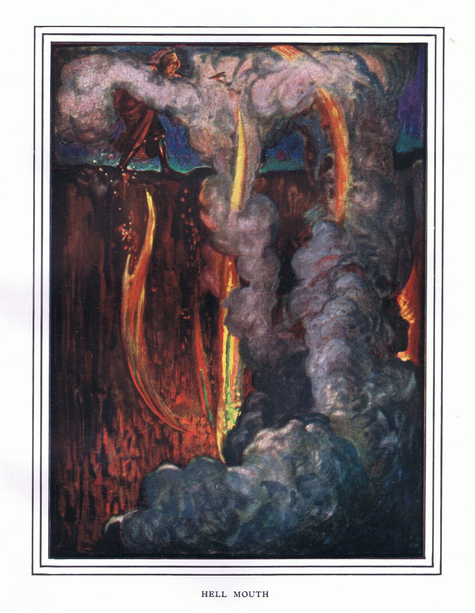 Hell mouth by John Byam Liston Shaw