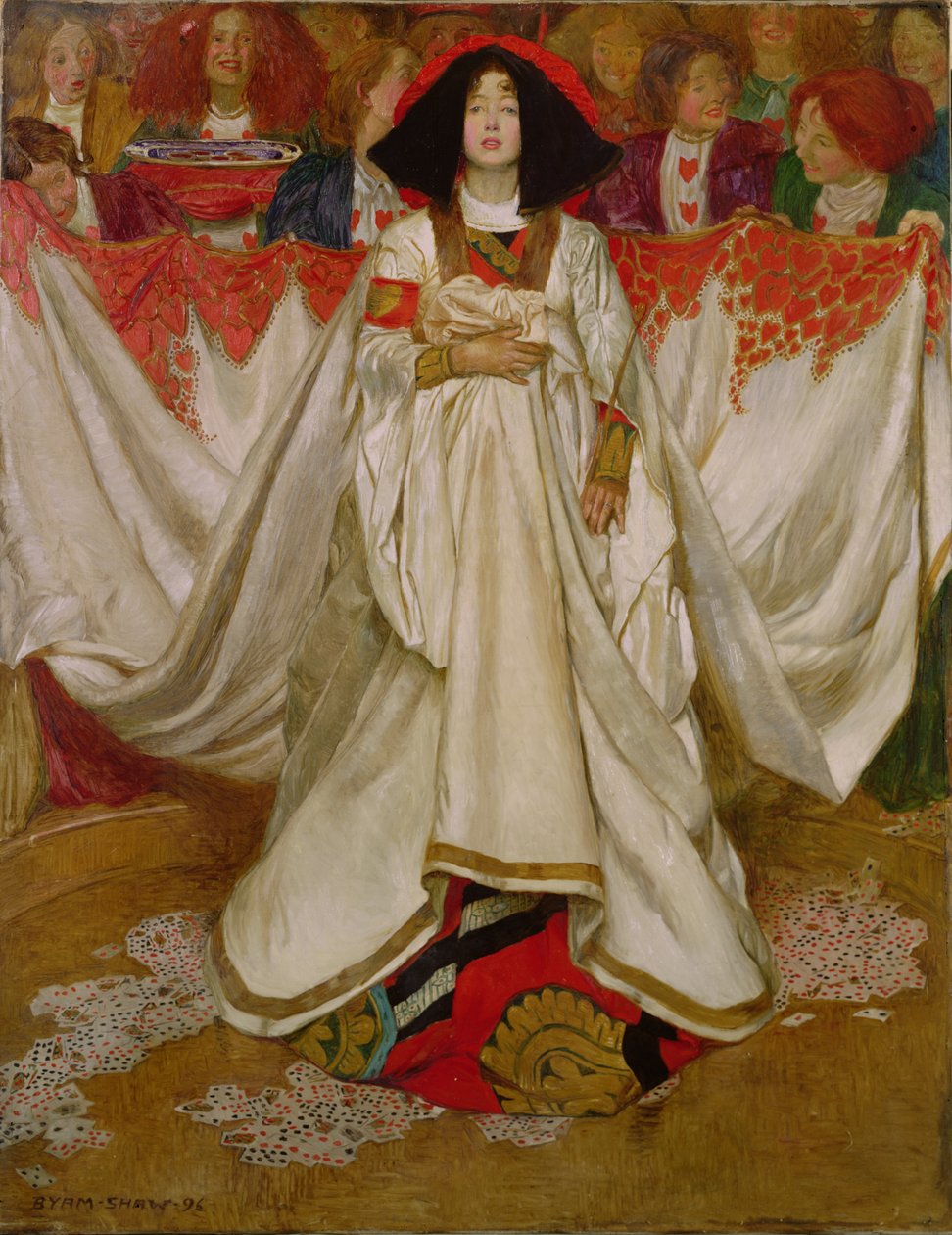 Queen of Hearts by John Byam Liston Shaw