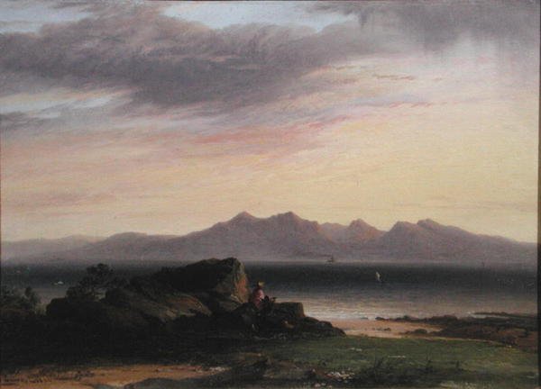Arran, from Millport, Cumbrae by John Cairns