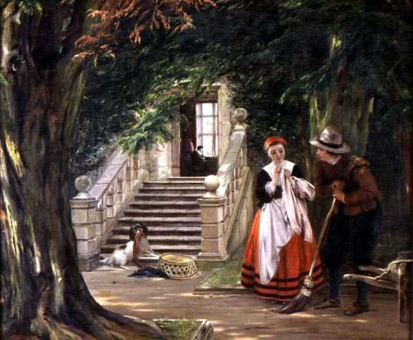 The Flirtation Outside the Master