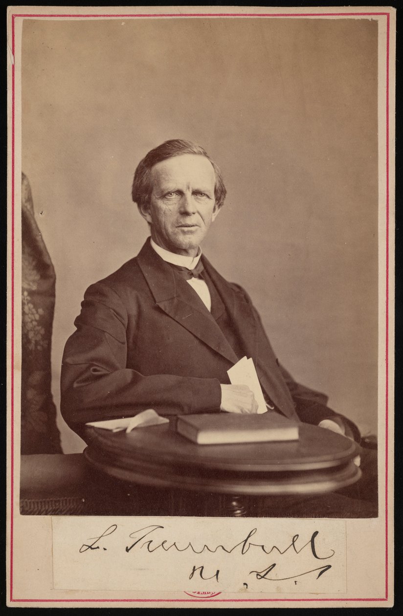 Portrait of Lyman Trumbull 1813-1896, Before 1876 by John Carbutt