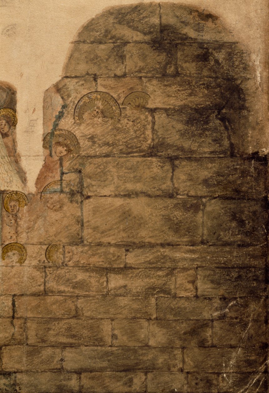 Study of the Wall Paintings at the Chapter House by John Carter