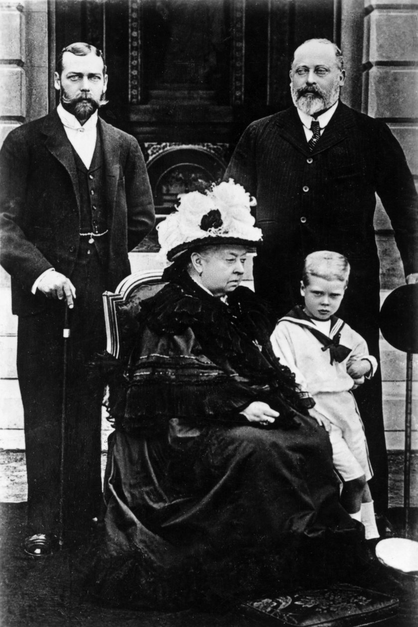 Four Generations of Victorian Royalty, taken at Osborne House, 5th ...