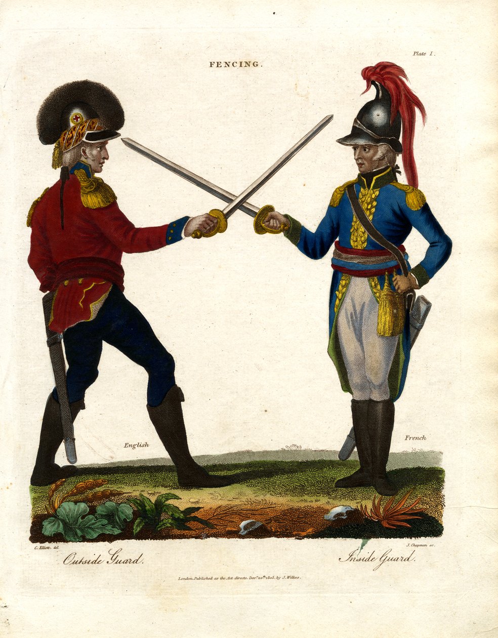 Fencing: Outside and Inside Guard by John Chapman