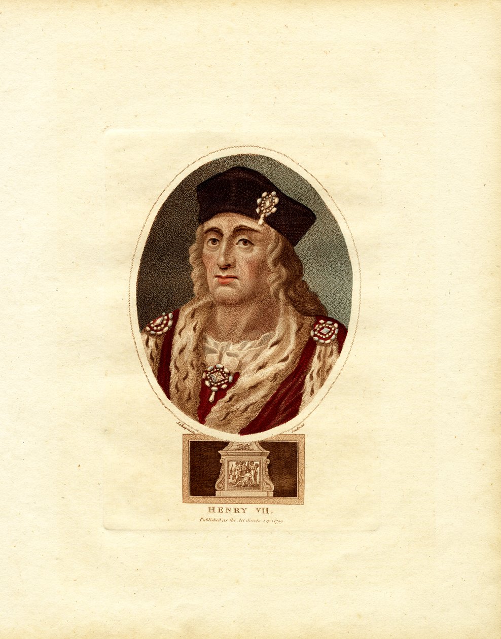 Portrait of Henry VII of England by John Chapman