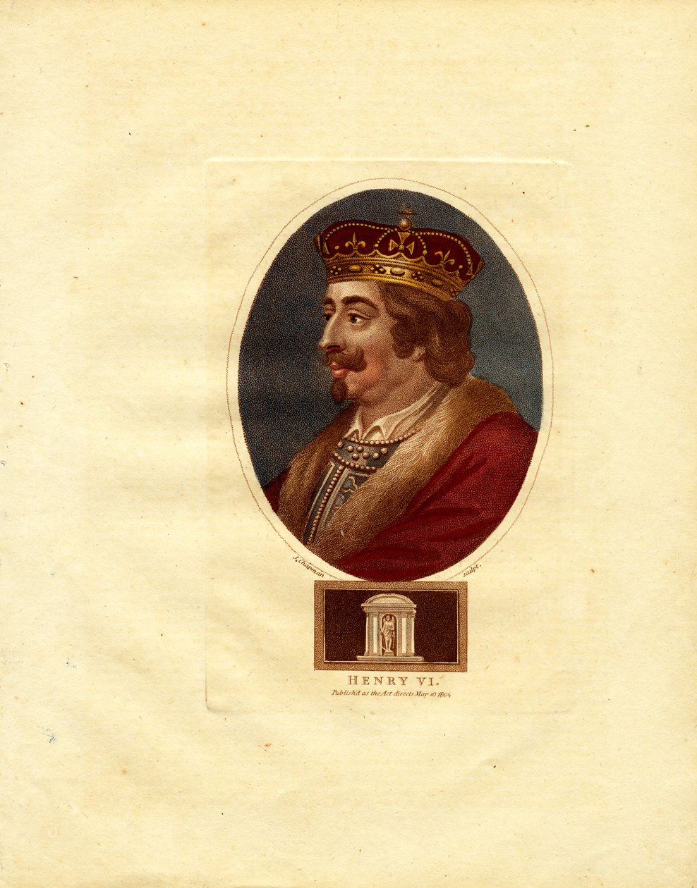 Portrait of Henry VI by John Chapman