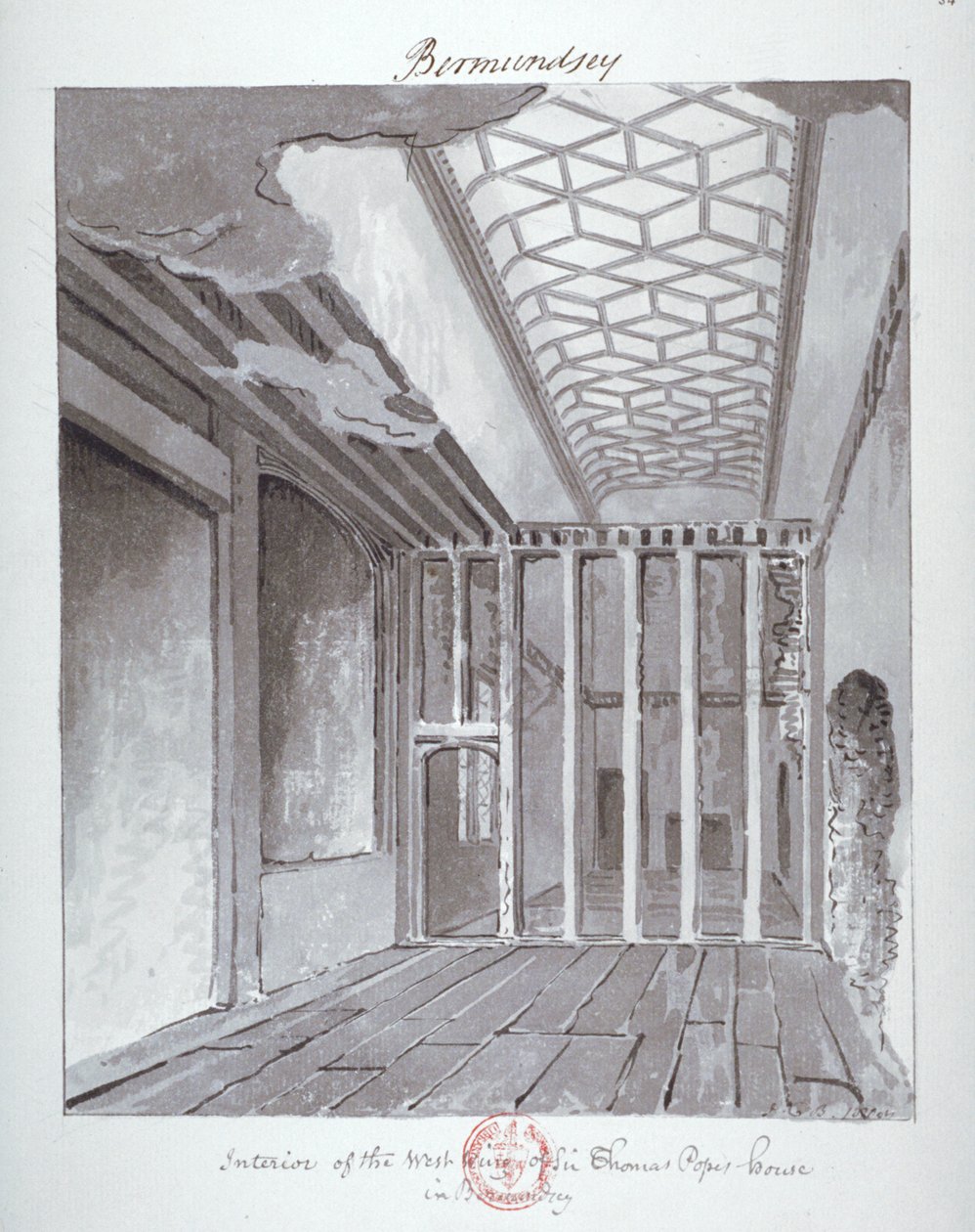 Interior of the West Wing of Sir Thomas Pope