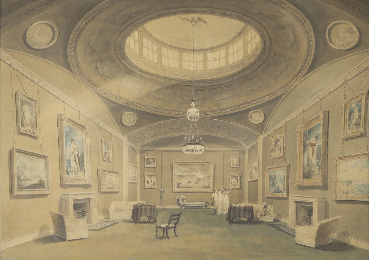 Sketch of Sir John Leicester