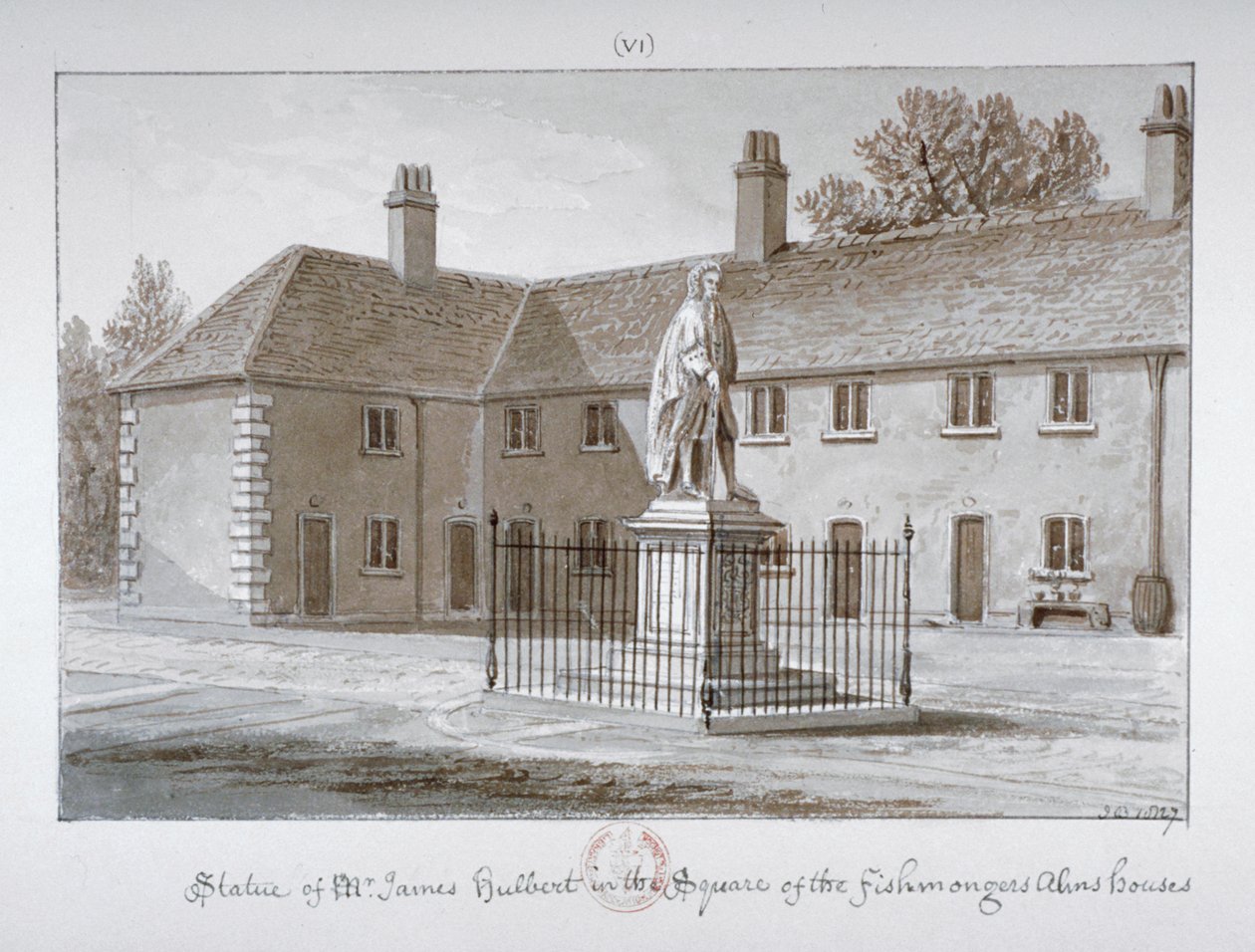 Statue of James Hulbert, St Peter