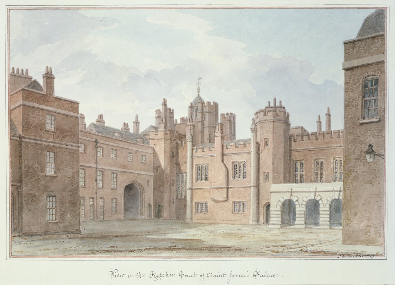 View in the Kitchen Court of St. James