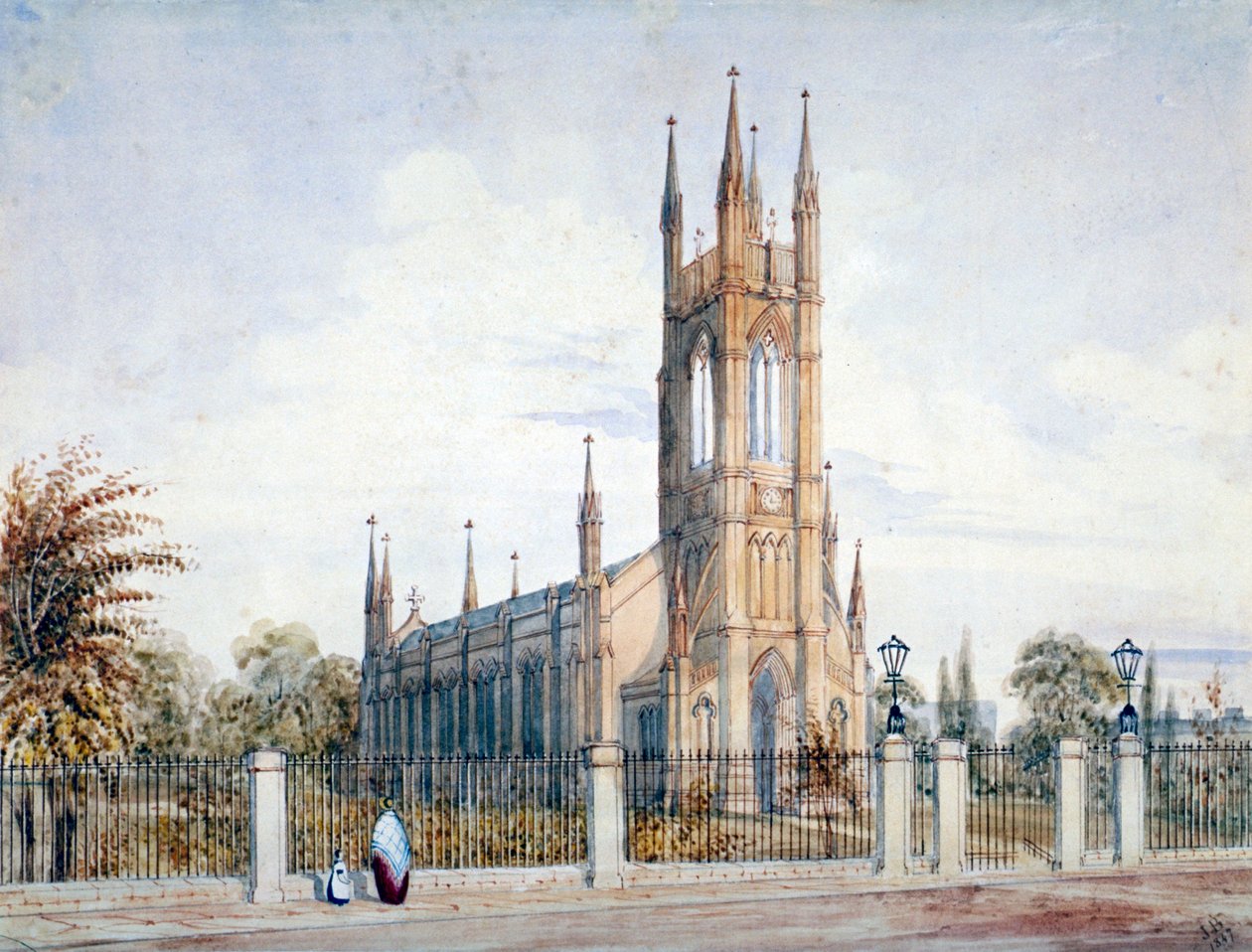 West view of St Luke