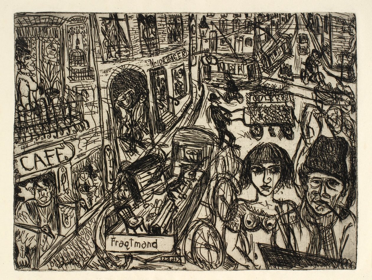 Street Life in Nørrebro by John Christensen