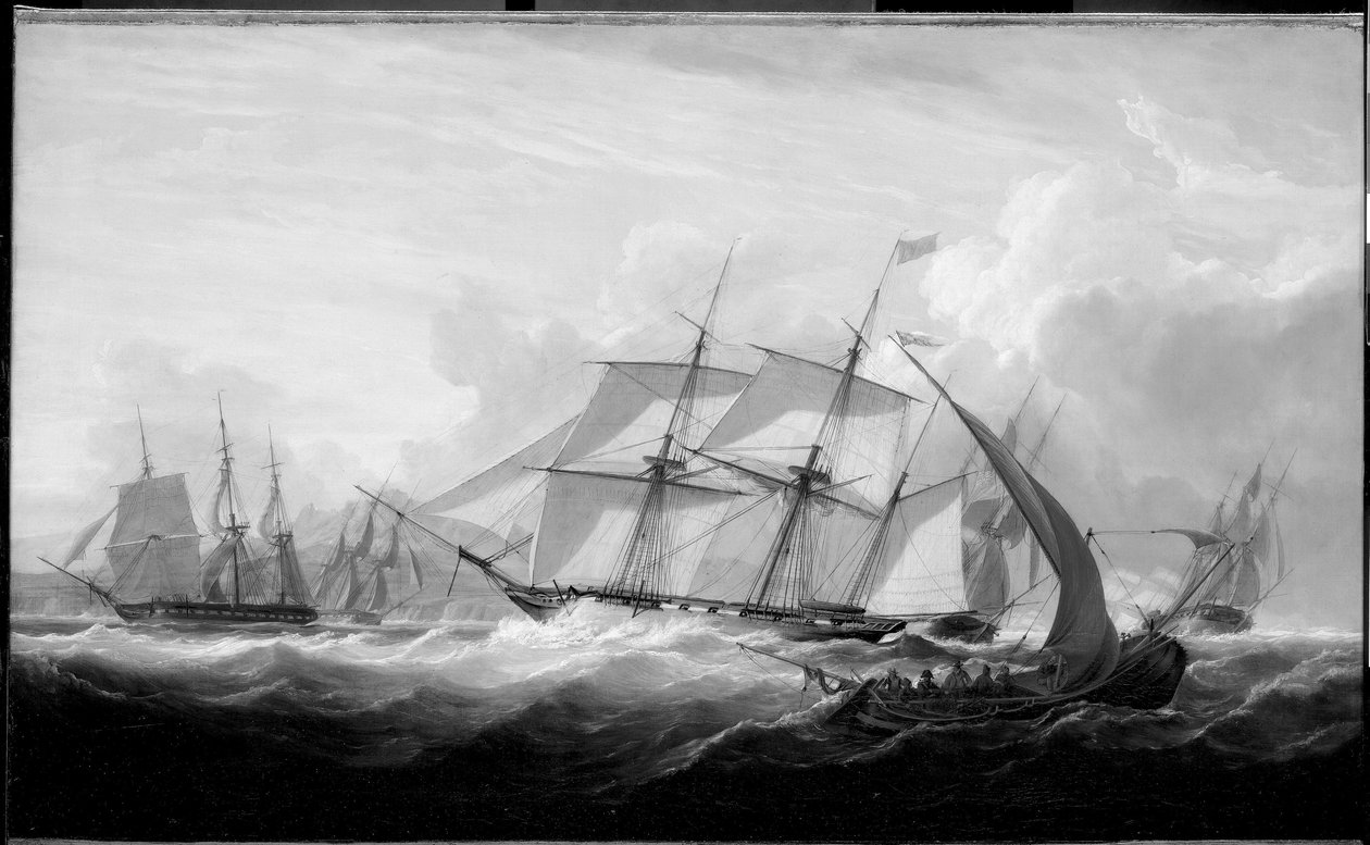The ship HMS 