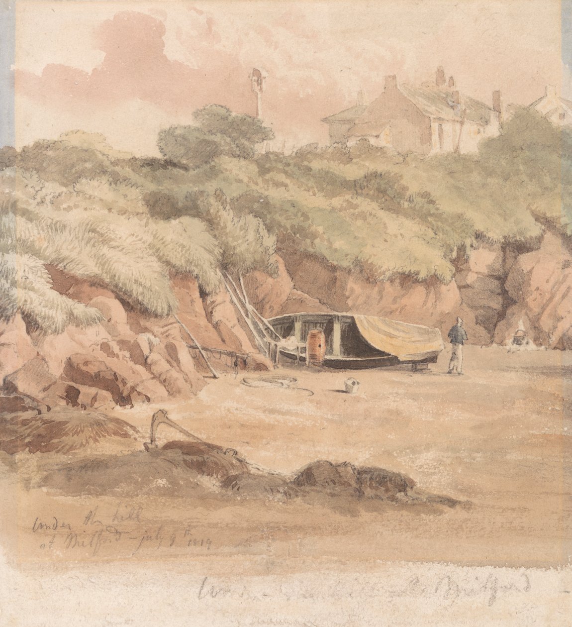Under the Hill at Milford by John Christian Schetky