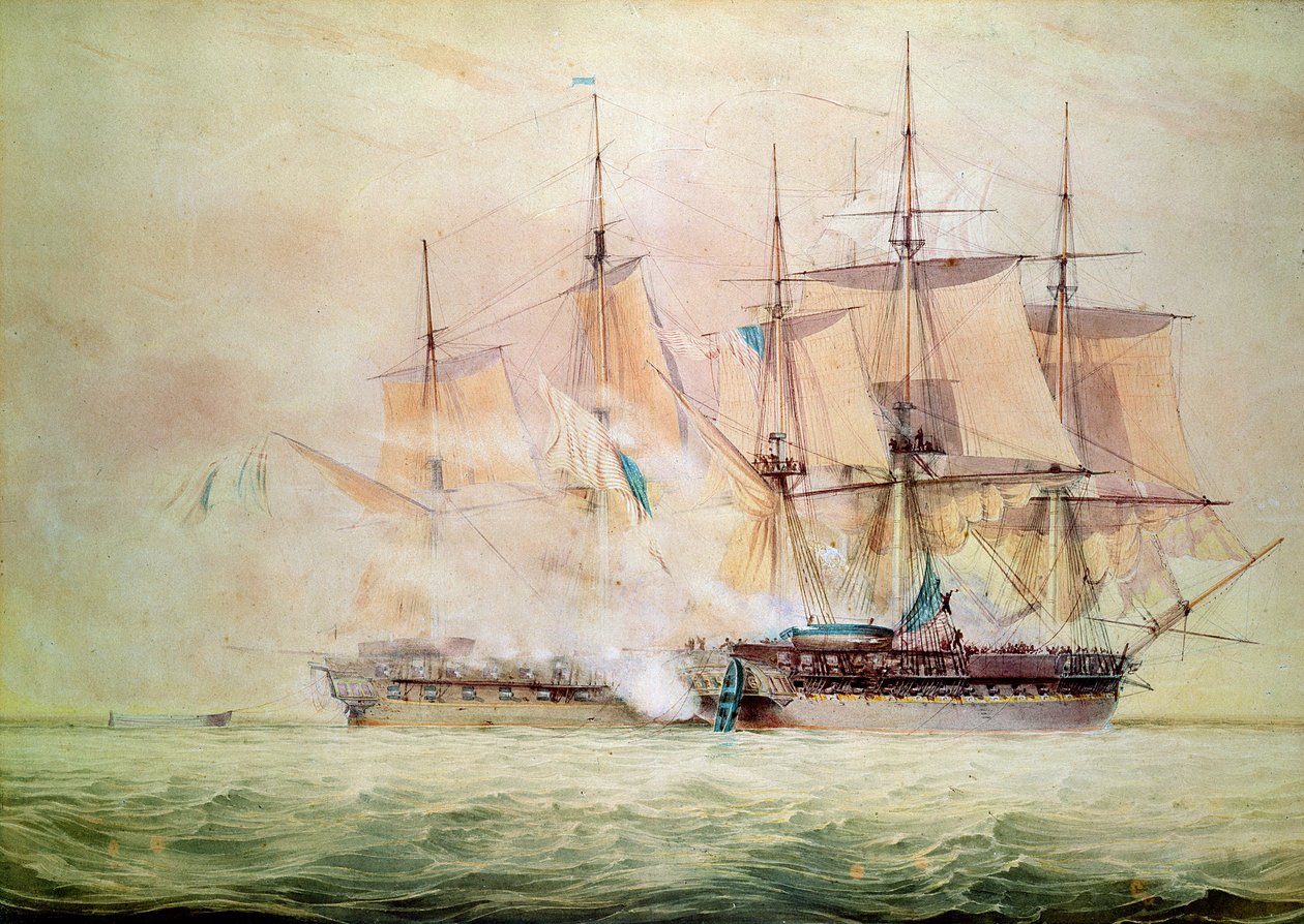 Boarding the Chesapeake by John Christian Schetsky
