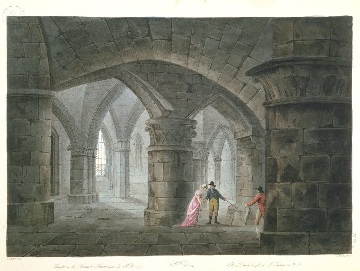 Tourists Visiting the Tomb of Henri de La Tour d
