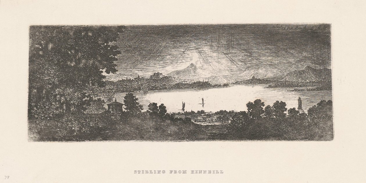 Stirling from Kinnell by John Clerk, of Eldin