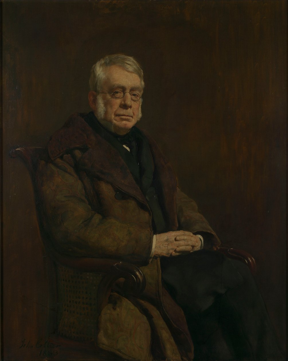 Portrait of Sir George Biddell Airy by John Collier