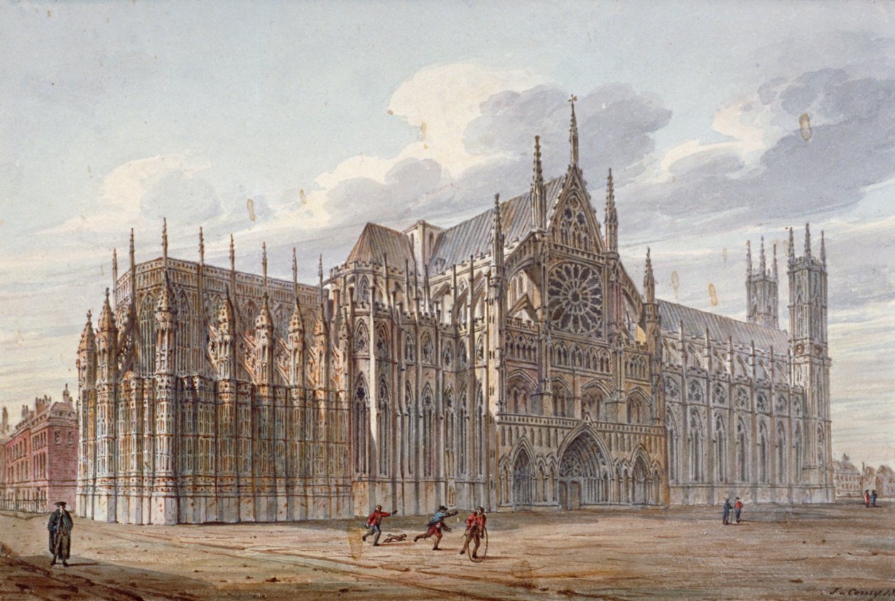 Westminster Abbey, London by John Coney