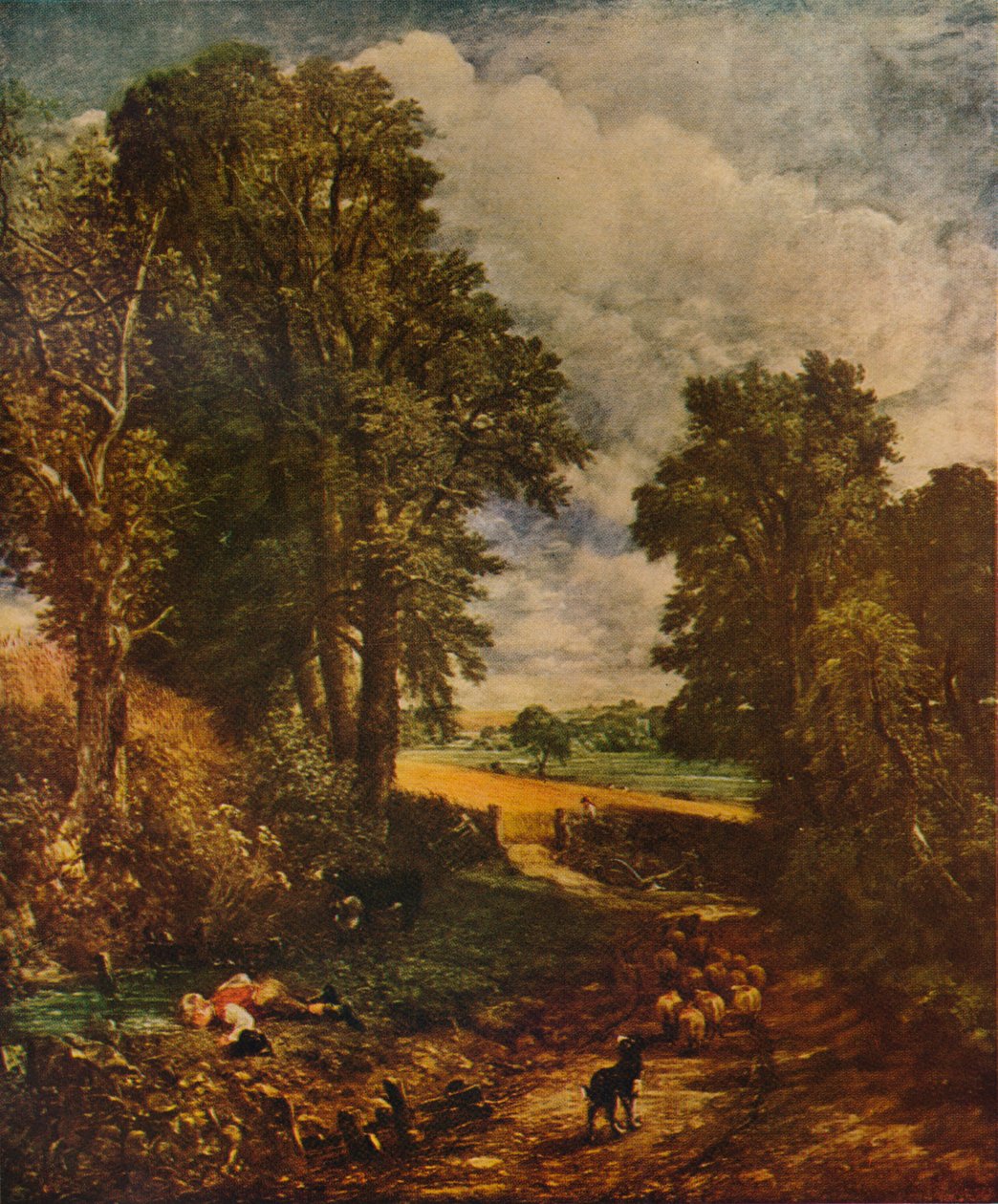 The Cornfield by John Constable, Solomon Charles Kaines Smith
