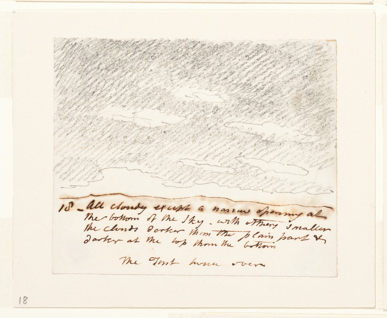 Cloud study (after Alexander Cozens