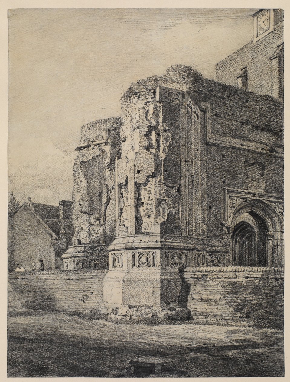 East Bergholt Church, from the South West by John Constable