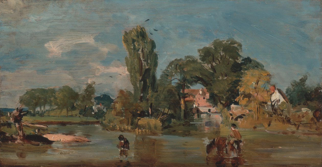 Flatford Mill, between 1810 and 1811 by John Constable
