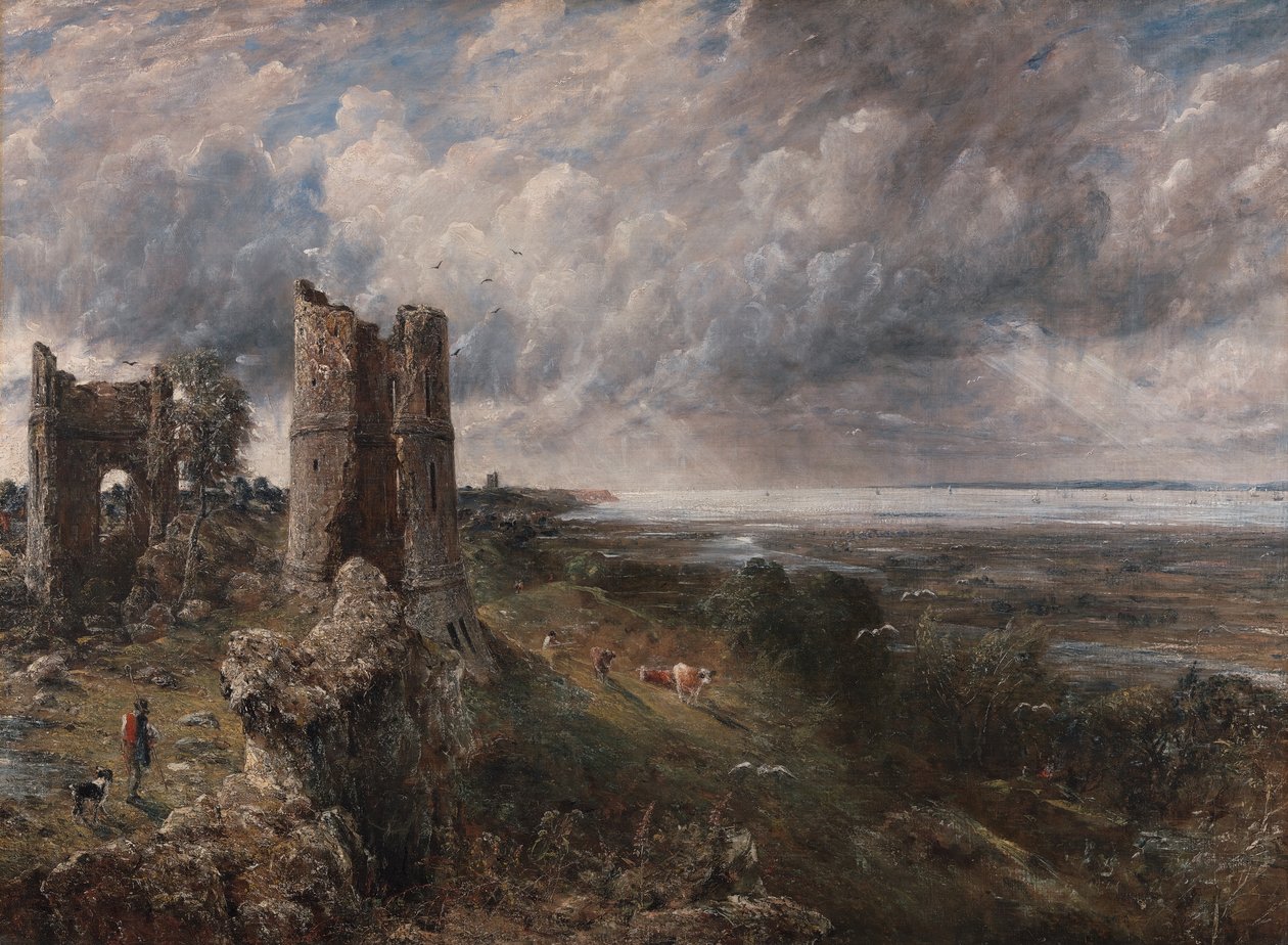 Hadleigh Castle, The Mouth of the Thames--Morning after a Stormy Night by John Constable